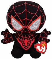 Gorro De Peluche Ty Marvel Avengers Miles Morales Squishy - Venta Internacional.