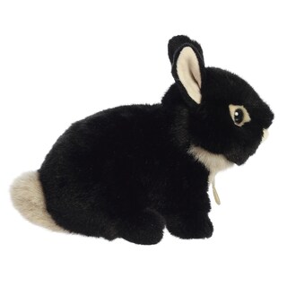 Foto 3 | Foto 3 | Peluche Aurora Adorable Miyoni Tots Netherland, Conejito Enano Negro, 19 Cm - Venta Internacional.