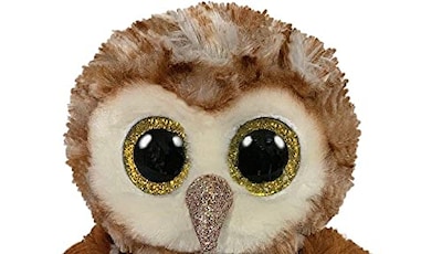 Foto 2 | Foto 2 | Gorro De Peluche Ty Percy Con Forma De Búho Común, 15 Cm, Multicolor - Venta Internacional.