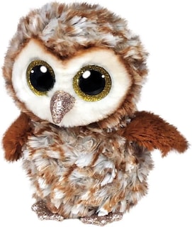 Foto 4 | Foto 4 | Gorro De Peluche Ty Percy Con Forma De Búho Común, 15 Cm, Multicolor - Venta Internacional.