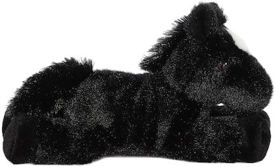 Foto 3 | Foto 3 | Peluche Miniflopsie Caballo Negro 20 cm - Venta Internacional