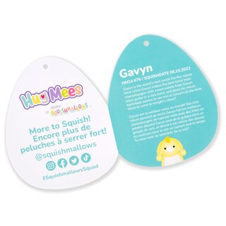 Foto 3 | Foto 3 | Juguete De Peluche Squishmallows Hugmees Gavyn Yellow Donkey 35 Cm - Venta Internacional.