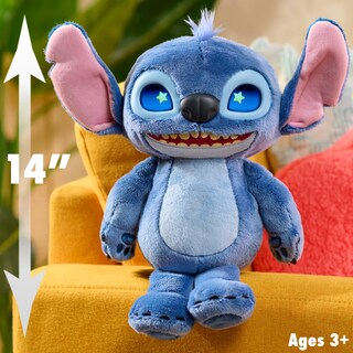 Foto 7 | Foto 7 | Peluche Interactivo Just Play Disney Stitch Many Moods, 35 Cm - Venta Internacional.