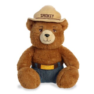 Foto 1 | Foto 1 | Peluche Aurora Iconic Smokey Bear Brown 25 Cm - Venta Internacional.