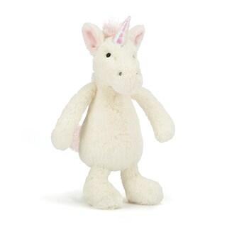 Foto 4 | Foto 4 | Animal De Peluche Jellycat Bashful Unicorn, Pequeño, 18 Cm De Alto - Venta Internacional.