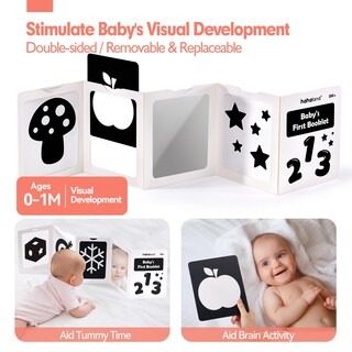 Foto 3 | Foto 3 | Set De Juguetes Sensoriales Hahaland High Contrast Para Recién Nacidos De 0 A 6 Meses - Venta Internacional.