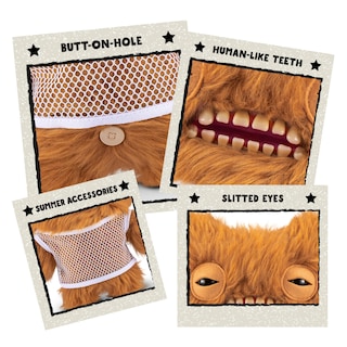 Foto 4 | Foto 4 | Juguete De Peluche Fuggler Vacay Vibes Munch Munch Ginger De Zuru - Venta Internacional.