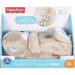 Foto 6 | Foto 6 | Chupete De Peluche Fisher-price Soothe 'n Snuggle Otter Con Música - Venta Internacional.