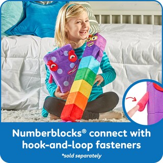 Foto 4 | Foto 4 | Figura De Peluche Hand2mind Numberblock Six Playful Pal - Venta Internacional.