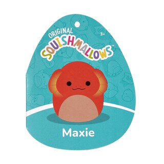 Foto 5 | Foto 5 | Peluche Squishmallows Original Maxie El Lagarto Rojo Con Volantes - Venta Internacional.