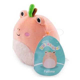 Foto 4 | Foto 4 | Peluche Squishmallows Fruit Hybrid Squad Fatima The Peach Frog 13 Cm - Venta Internacional.