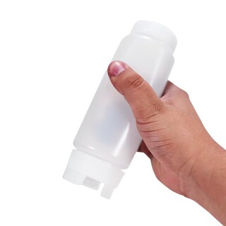 Foto 4 | Foto 4 | 6 Botellas Dispensadores Doble Tapa Para Salsa 12 Oz 350 Ml Vencort