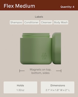 Foto 3 | Foto 3 | Set De Cápsulas Travel Containers Cadence Daily Routine - Venta Internacional.