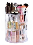 Xtellar Organizador De Maquillaje Acrílico Giratorio, Soporte De Brochas Y Cosméticos