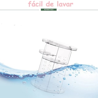 Foto 3 | Foto 3 | Xtellar Organizador De Maquillaje Acrílico Giratorio, Soporte De Brochas Y Cosméticos