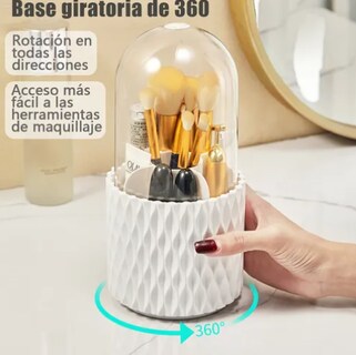 Foto 4 | Foto 4 | Caja Xtellar De Almacenamiento Cosmética Giratoria A Prueba De Polvo