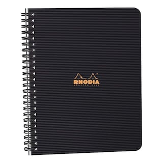 Foto 1 | Foto 1 | Libro De Reuniones Rhodia Pp Encuadernado Con Alambre, Tamaño A5, 80 Hojas, Color Negro - Venta Internacional.
