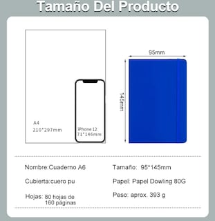 Foto 3 | Foto 3 | Kit 2pcs Libretas Xtellar De Poliuretano Premium Para Escolares Y Profesionales
