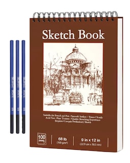 Foto 1 | Foto 1 | Xtellar Cuaderno De Arte Premium Con 200 Páginas – Sketchbook Óptimo Para Boceto Y Dibujo