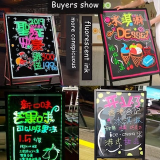 Foto 3 | Foto 3 | Marcadores Office Supply Mxmqw-004 color Blanco Neón 4 Piezas