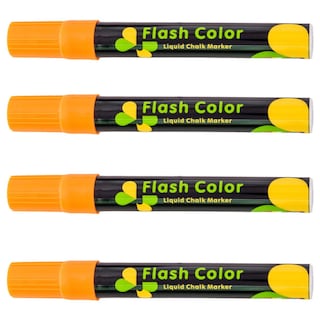 Foto 1 | Foto 1 | Marcadores Office Supply Mxmqo-004 color Naranja Neón 4 Piezas