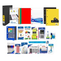 Caja De Suministros Escolares Bazic Middle High School, 65 Unidades - Venta Internacional.