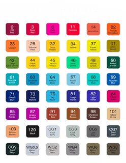 Foto 4 | Foto 4 | 48 Marcadores De Colores Doble Punta + Termo Güish Gratis