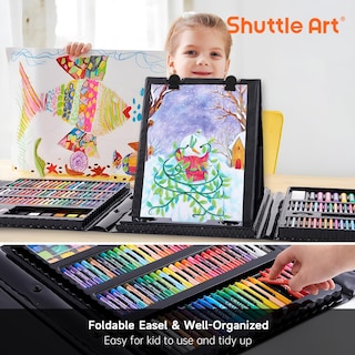 Foto 6 | Foto 6 | Art Set Shuttle Art, 335 Piezas, Con Caballete Triple Para Niños - Venta Internacional.