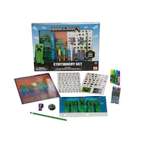 Set De Arte Para Colorear Y Pegatinas  Diseños Innovadores  Mine Craft - Venta Internacional.