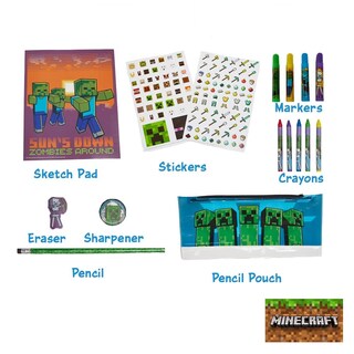 Foto 2 | Foto 2 | Set De Arte Para Colorear Y Pegatinas Diseños Innovadores Mine Craft - Venta Internacional.