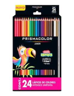 Foto 2 | Foto 2 | 24 Lápices De Colores Junior Intensos + Gratis Termo Güish De Regalo