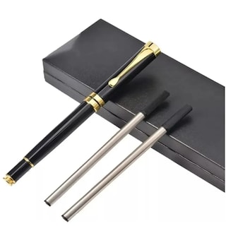 Foto 3 | Foto 3 | Pluma Parker De Acero Con Recambio Y Caja De Regalo Lab.g Negro
