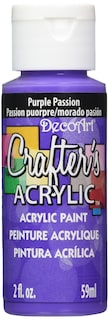 Foto 1 | Foto 1 | Pintura Acrílica Decoart Crafter's Purple Passion 60ml - Venta Internacional.