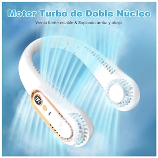 Foto 3 | Foto 3 | Ventiladores Mini De Cuello Ventdepot Mxazw-005 5 Piezas Blanco
