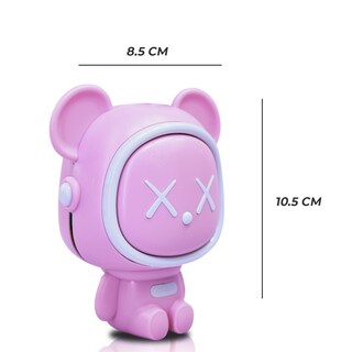 Foto 3 | Foto 3 | Ventilador Fana Rosa Recargable