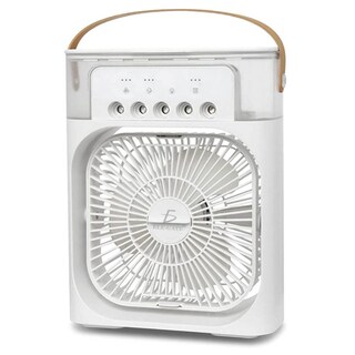 Foto 1 | Foto 1 | Mini Aire Acondicionado Portátil Elegate Humidificador de Aire/ Ventilador/ Luz Led 4 en 1