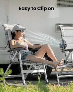 Foto 7 | Foto 7 | Ventilador con Clip Gaiatop Portátil Recargable - Venta Internacional