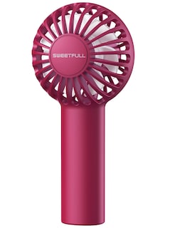 Foto 1 | Foto 1 | Ventilador Portátil Sweetfull Mini Recargable de 3 Velocidades Rojo - Venta Internacional
