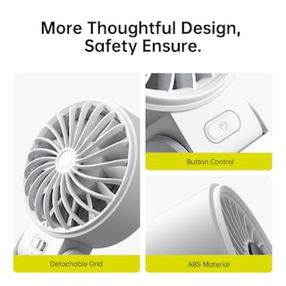 Foto 6 | Foto 6 | Ventilador Portátil Jisulife Life7 con Pantalla Led de 3600 mAh - Venta Internacional