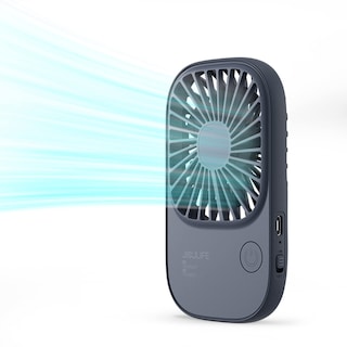 Foto 1 | Foto 1 | Miniventilador Portátil Jisulife Recargable por Usb Azul - Venta Internacional