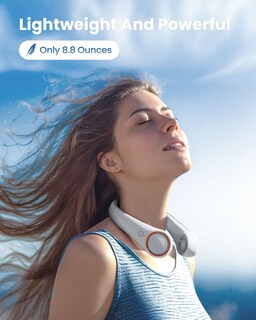 Foto 2 | Foto 2 | Ventilador de Cuello Portátil Gaiatop Recargable Blanco - Venta Internacional