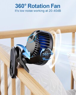 Foto 4 | Foto 4 | Ventilador con Clip Sweetfull Portátil Recargable - Venta Internacional