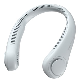 Foto 1 | Foto 1 | Ventilador De Cuello Portátil Jisulife, Sin Hojas, Recargable, 4000 Mah, Gris - Venta Internacional.
