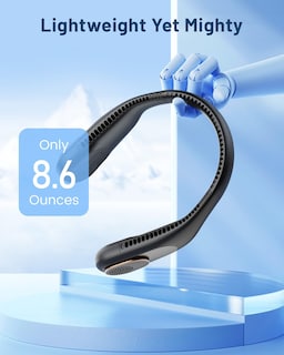 Foto 6 | Foto 6 | Ventilador De Cuello Sweetfull Portátil Con Refrigeración De 360°, Sin Aspas, 4000 Mah - Venta Internacional.