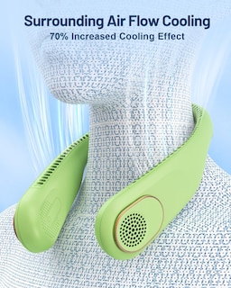 Foto 3 | Foto 3 | Ventilador De Cuello Sweetfull Portátil Con Refrigeración De 360°, Sin Aspas, 4000 Mah - Venta Internacional.