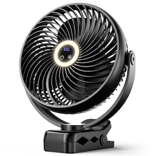 Foto 1 | Foto 1 | Ventilador Portátil con Clip Koonie de 10000 mAh 8 Pulgadas con Linterna Led - Venta Internacional