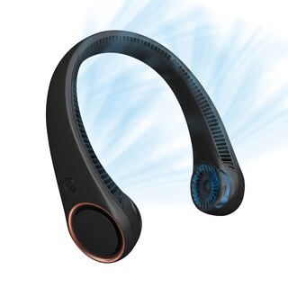 Foto 1 | Foto 1 | Ventilador de Cuello Civpower Portátil Recargable Negro - Venta Internacional