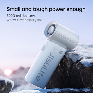 Foto 7 | Foto 7 | Ventilador De Mano Jisulife Life9 Turbo 5000 Mah Recargable Por Usb - Venta Internacional.
