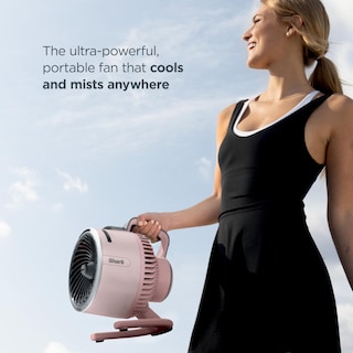 Foto 7 | Foto 7 | Ventilador Portátil Shark Flexbreeze Hydrogo Con Bolsa De Viaje, Color Blanco - Venta Internacional.
