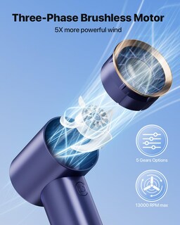 Foto 2 | Foto 2 | Turboventilador Portátil Sweetfull Con Pantalla Led De 3600 Mah - Venta Internacional.
